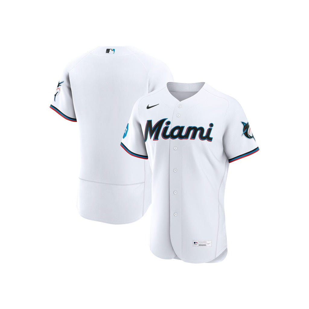 Miami Marlins Nike Authentic Home Jersey